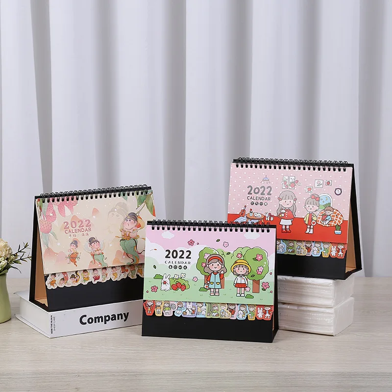 Factory Direct Supply 2022 New Corporate Production Promotion Art Personalized Desk Calendar
