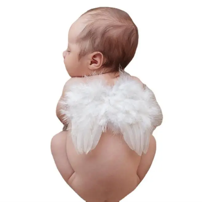 Children Kids Girl Halloween Cosplay Costume Colorful Feather Angel Wings Magic Stick Dress Up Dyed Patterned Children Gifts