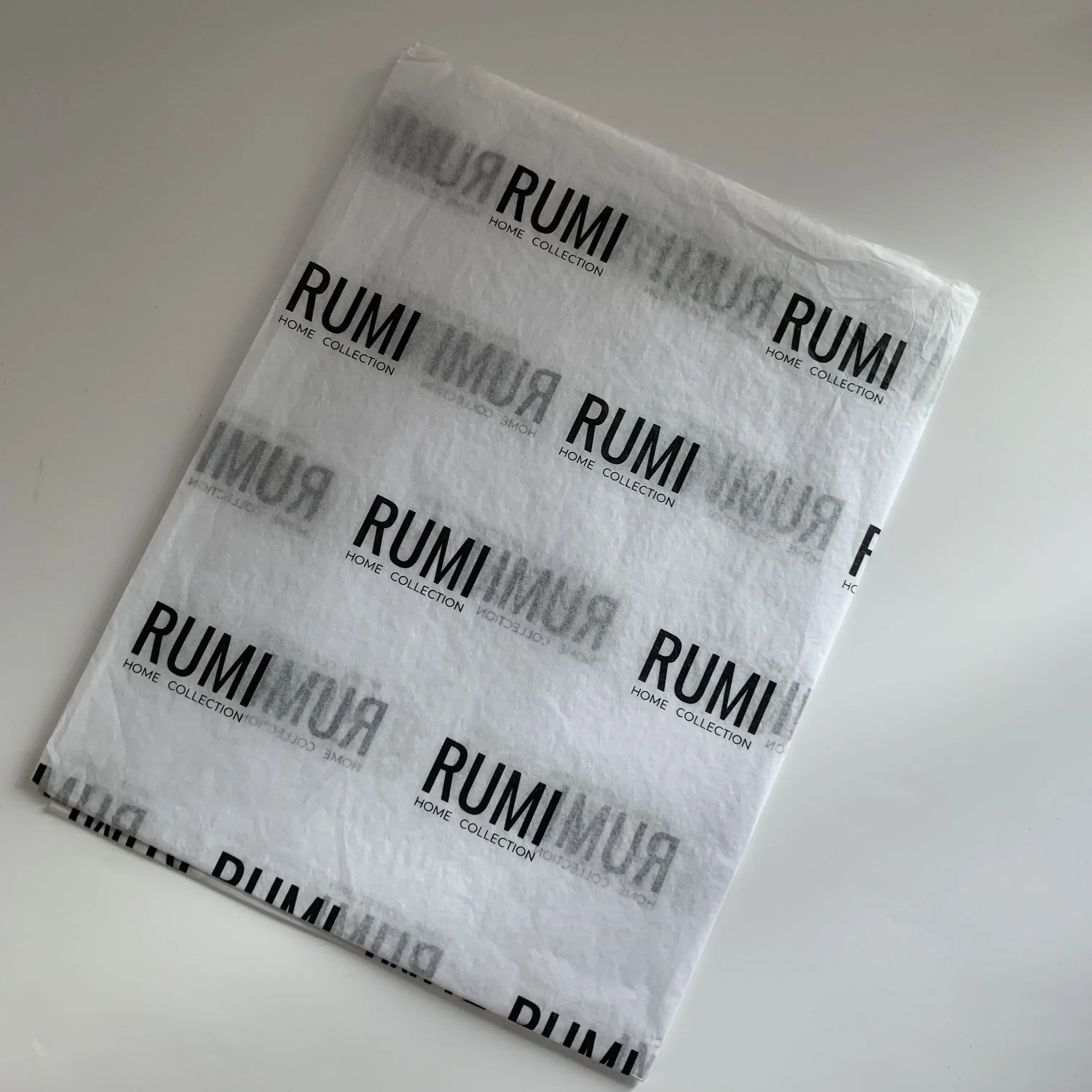 Rose gold glitter acid free biodegradable tissue paper jumbo roll customised shoe box wrap black recycled tissue paper with logo