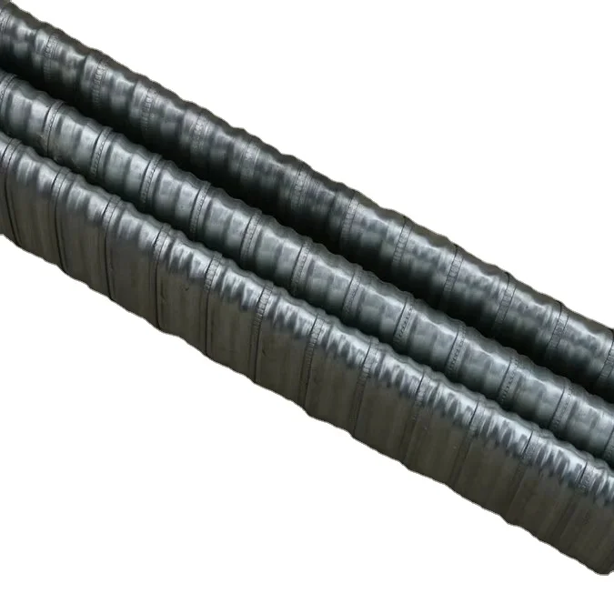 HOT SALE Flat Galvanized Corrugated Duct 20*50mm Presrterssed Pipe
