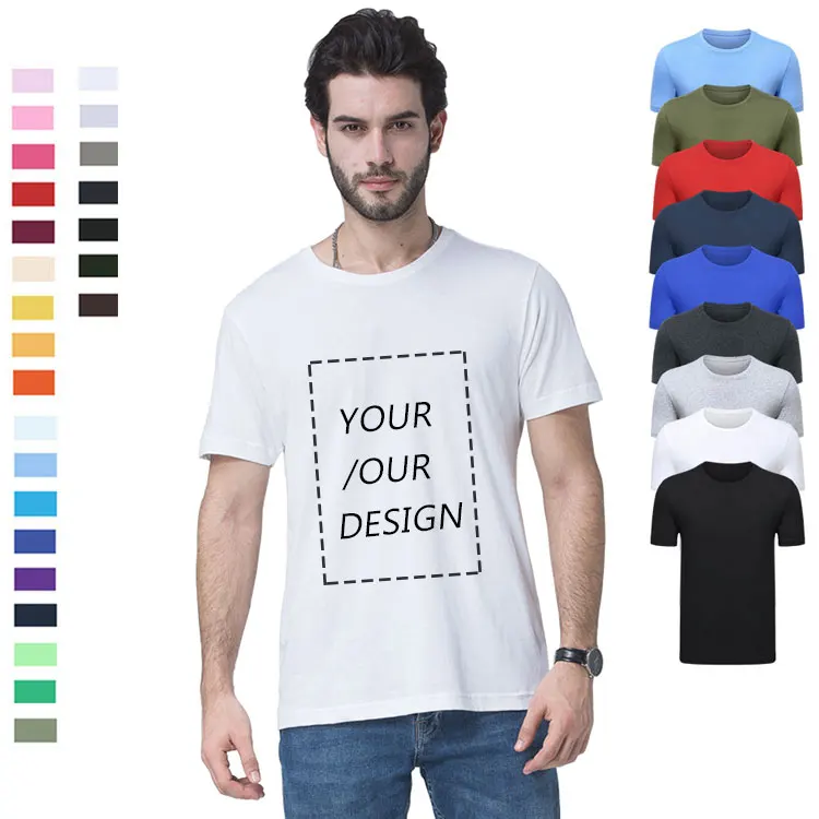 Dropship RTS print T-shirts , High quality Digital printing Custom design dtg printed tshirt unique graphic t shirts for men