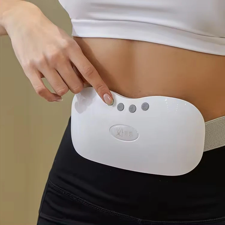 Wholesale 2024 New Rechargeable Weight Loss Belt Best Electronic Waist Abdominal Fat Burning Massager Heated Warm Massage Belt
