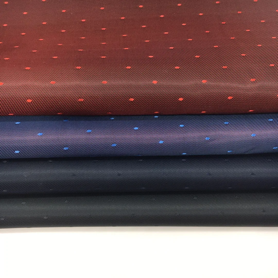 Wholesale Multiple Types in Stock Polyester Jacquard Lining Fabric for Upholstery
