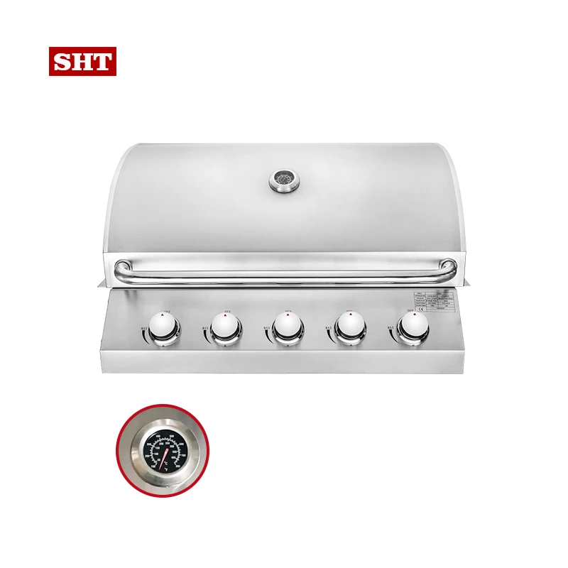 Portable Steak Barbecue Outdoor Stainless Steel Bbqs Machine Propane Gas Bbq Grill