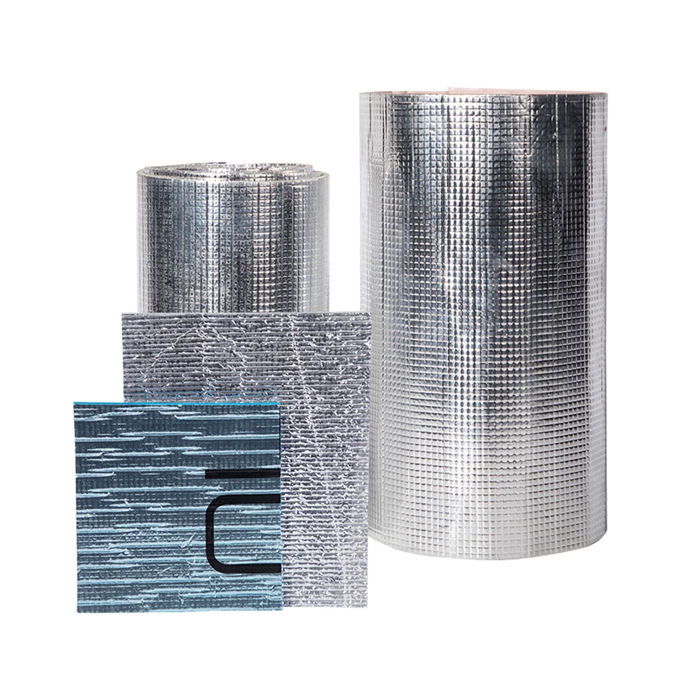 Wholesale Custom Logo Heat Insulator Foam Heat Insulation Materials Aluminum Foil Thermal Preservation Roll