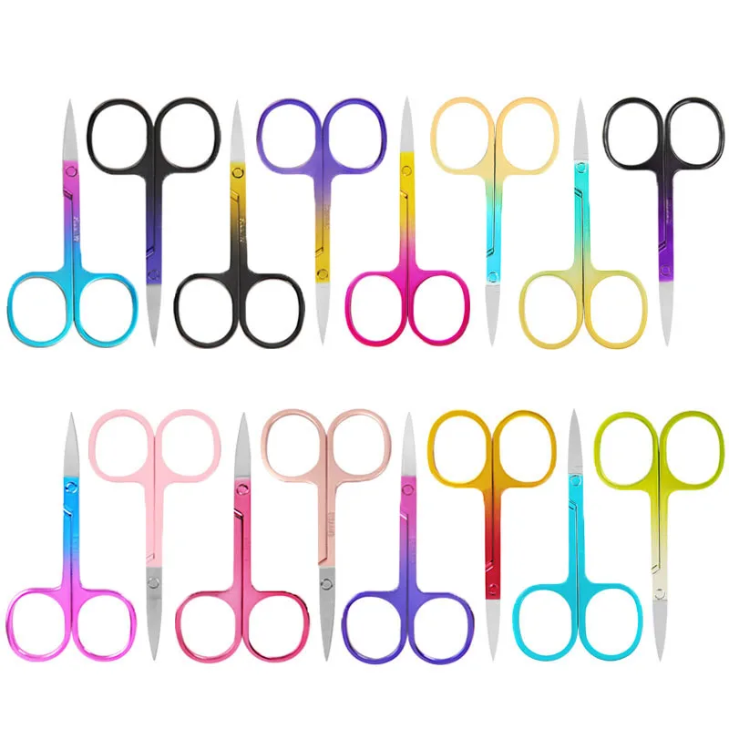 Professional Stainless Steel Beauty Nail Cuticle Cutting Scissor Personal Nail Care Manicure Tool Cuticle Scissors
