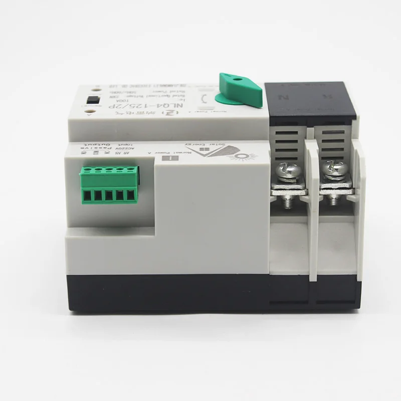 220V 100A 2P dual power automatic transfer switch Fast transfer 4P 63A ATS 4P 63A for solar