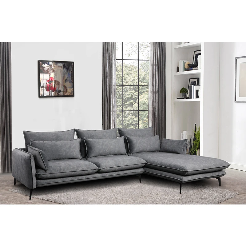 Высококачественная мебель для гостиной премиум-класса, наборы диванов, итальянская современная ткань, бархатный диван, набор мебели