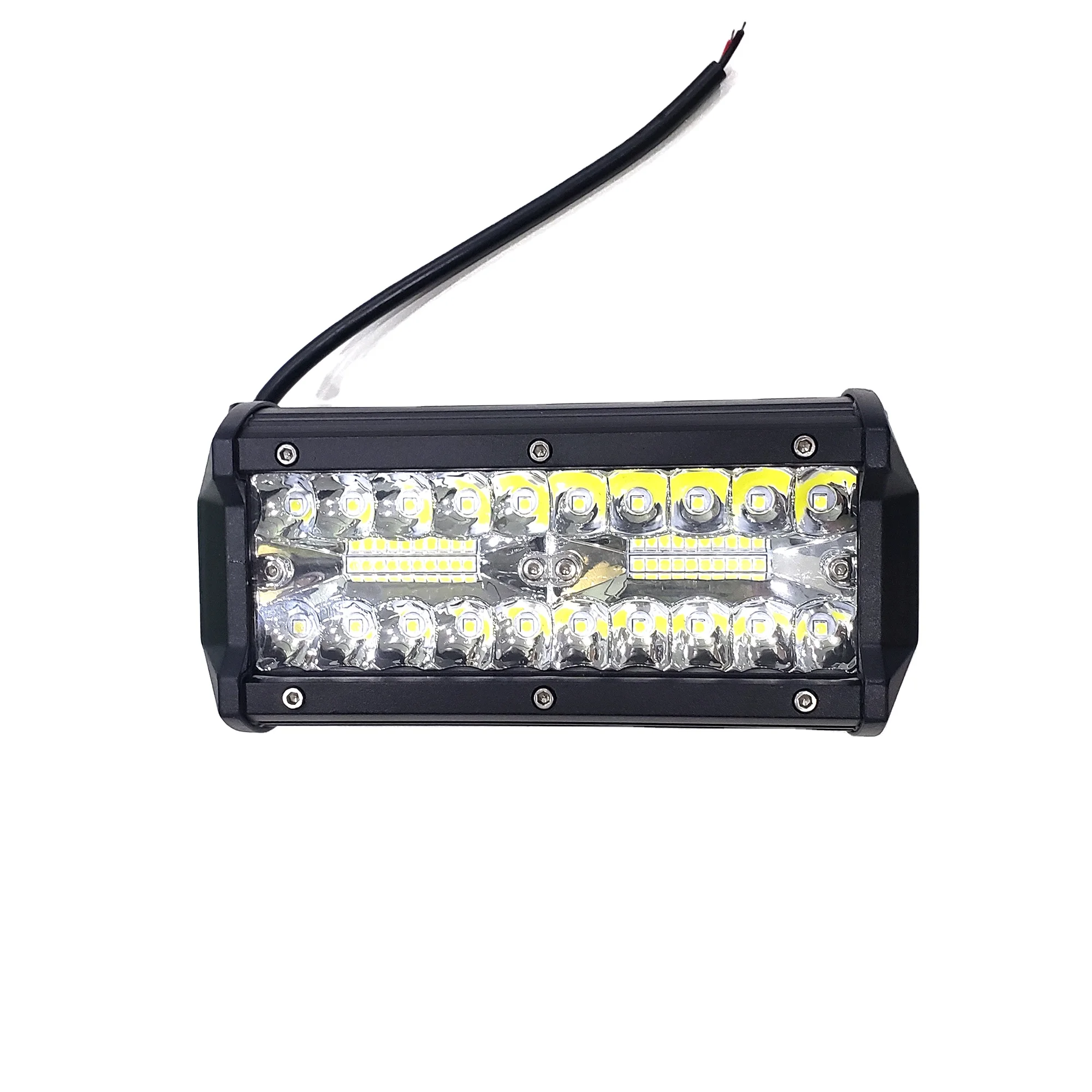 7 inch 120W  12V 24V Offroad LED 4x4 Spotlight Combo Beam LED Work Lamp Bar  for Offroad Trucks Jeep UTV ATV Boat