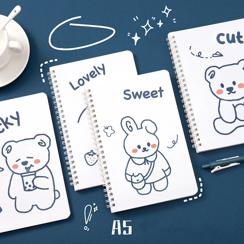 JPS OEM Livro Espiral Note Book Gift Set Student School Spiral Book