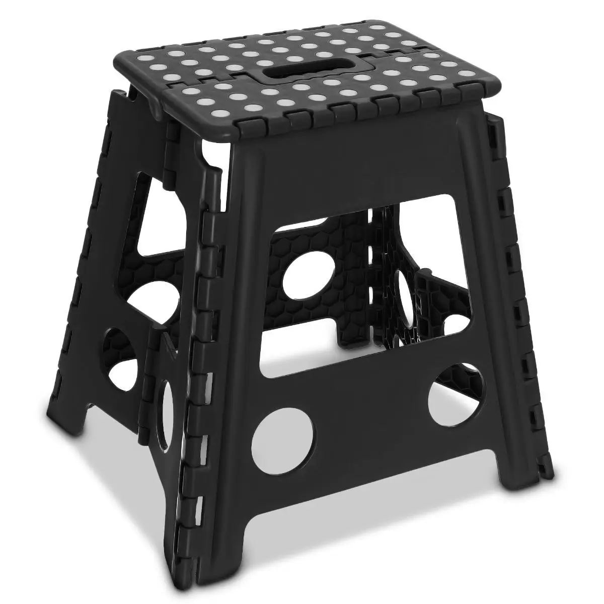 Outdoor Camping Foldable Stool Large 150KG Folding Step Stool Multi Purpose Heavy Duty Home Kitchen Foldable Stool