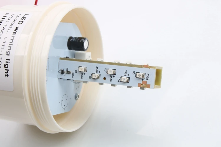  LTE-1101 12V24V220V LED красный зеленый цвет: желтый предупредительная Оборотная сигнальная