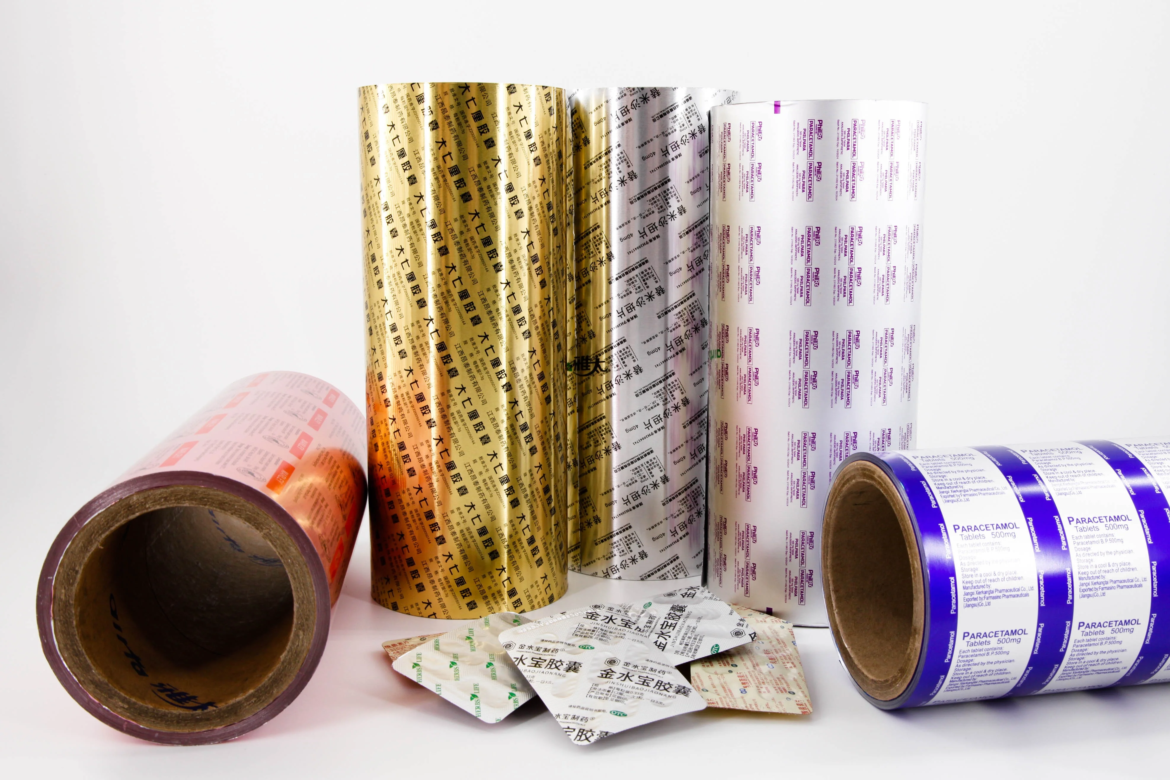 Airta Factory Price Medical Grade Aluminum Blister Pharmacy Foil For Pharmaceutical Packaging