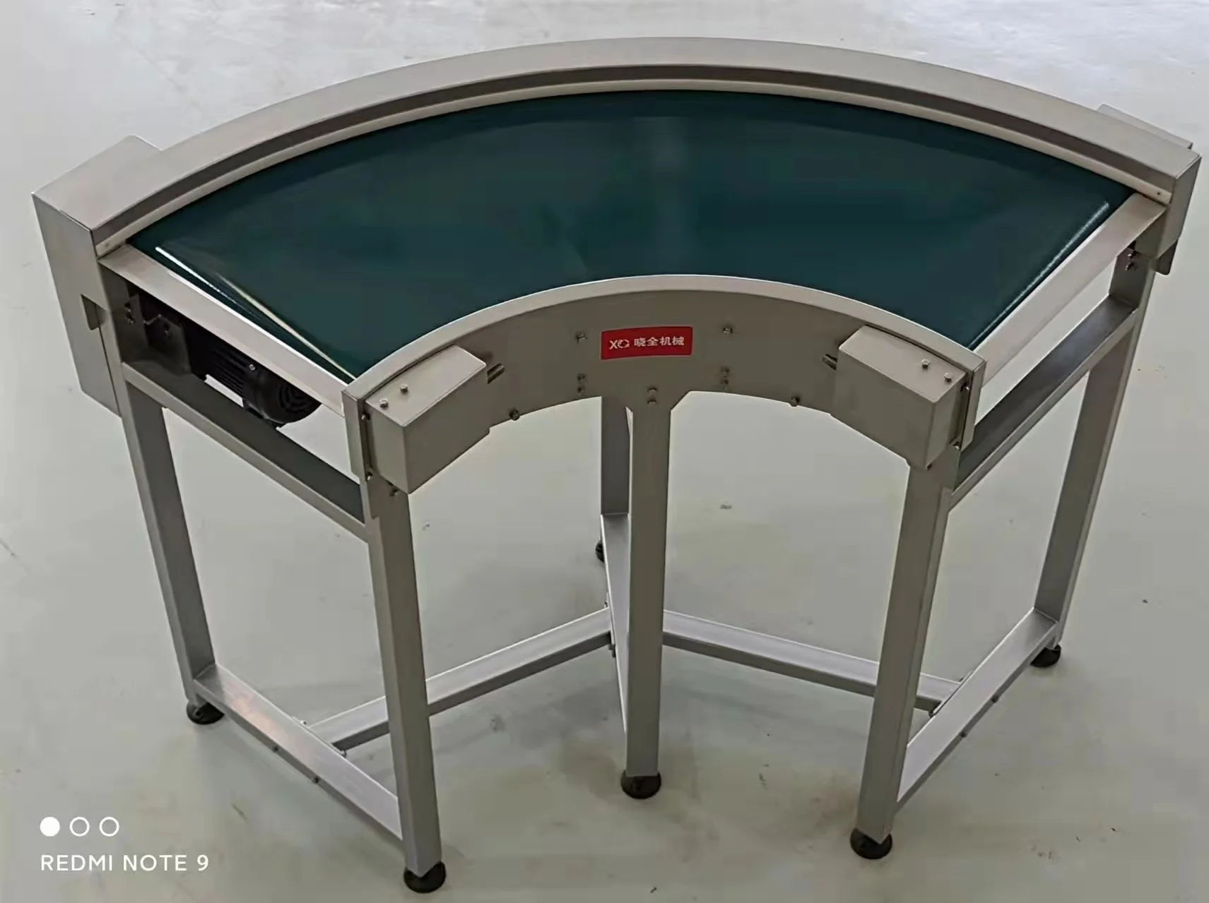 Flat Flex Belt Turning conveyor for Baked Food Curved Belt Conveyor Machine small turn radius Conveyor System