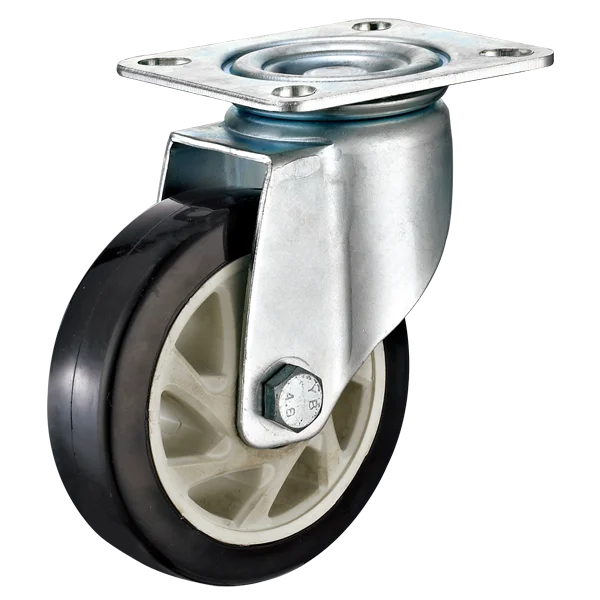 160mm Heavy Duty Swivel Casters with PU Wheels