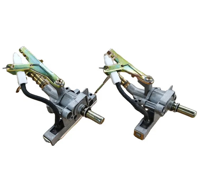  Electric golden supplier table top auto valve cooking kitchen wholesales cap spare part accessories brass gas burner stove