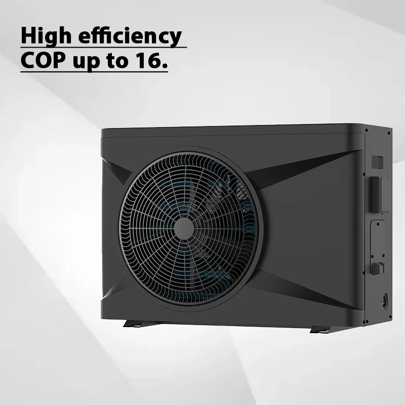 Mikee Monoblock Low Noise R32 above ground pool heat pump with chiller for pool