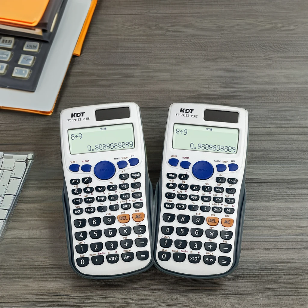 Dual Power Fx-991ES Plus Scientific Calculator School Student Educational Calculator for Students & Scientists