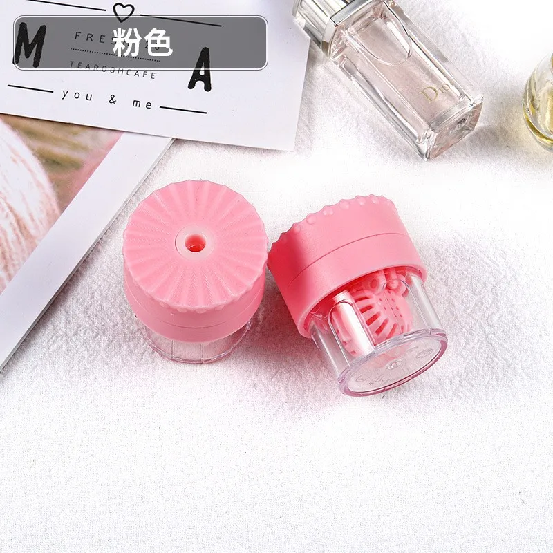 Colorful Manual Contact Lens lens cleaning machine Case Colorful Contact lens manual cleaner