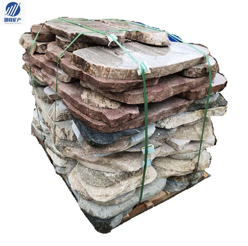 mesh back mix color pebble stone tile sliced pebble mosaic for bathroom