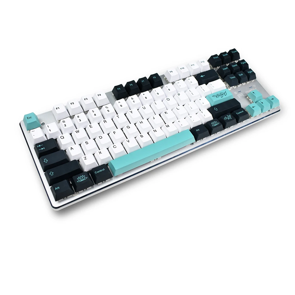 Колпачки для клавиш ботанического сада на 137 клавиш, механические колпачки для клавиш с сублимационной печатью под заказ, колпачки для клавиш PBT