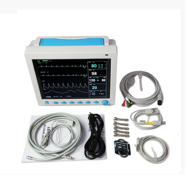 CMS8000VET 12.1 Veterinary Vital Signs Patient Monitoring