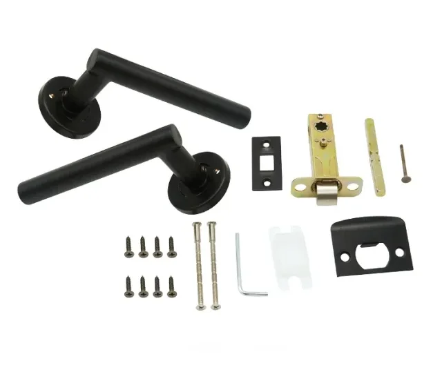 Of New Materials Good Price Smart Handle Door Lock Plate Handle Set For Entrance Office Front Door