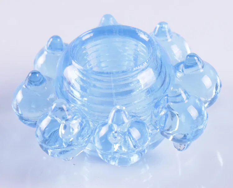 Flexible Silicone Penis Ring Thick  Enhancing Erection Stretchy Divide Cock & Ball Rings Adult Sex Toys for Men Couple