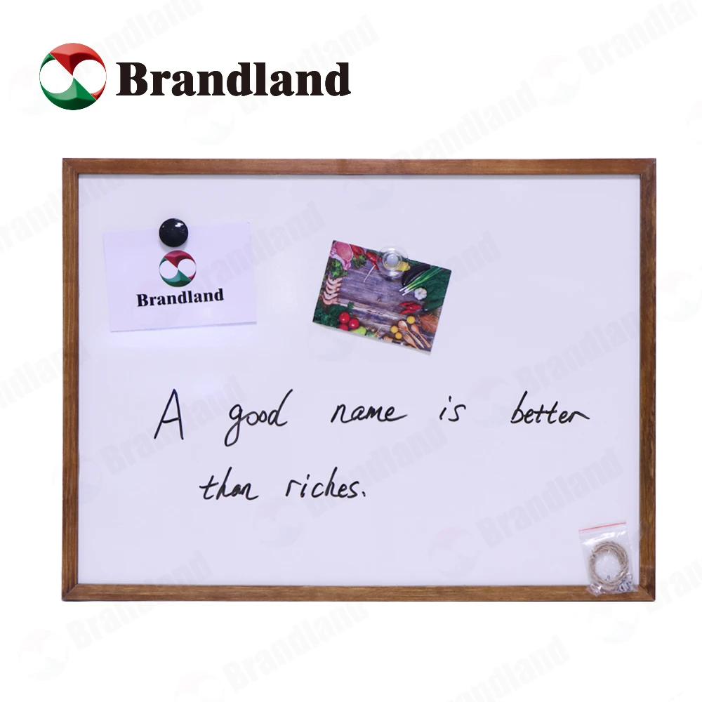 Wholesale OEM accepted Paper wrapped MDF frame double sided magnetic white board and chalkboard