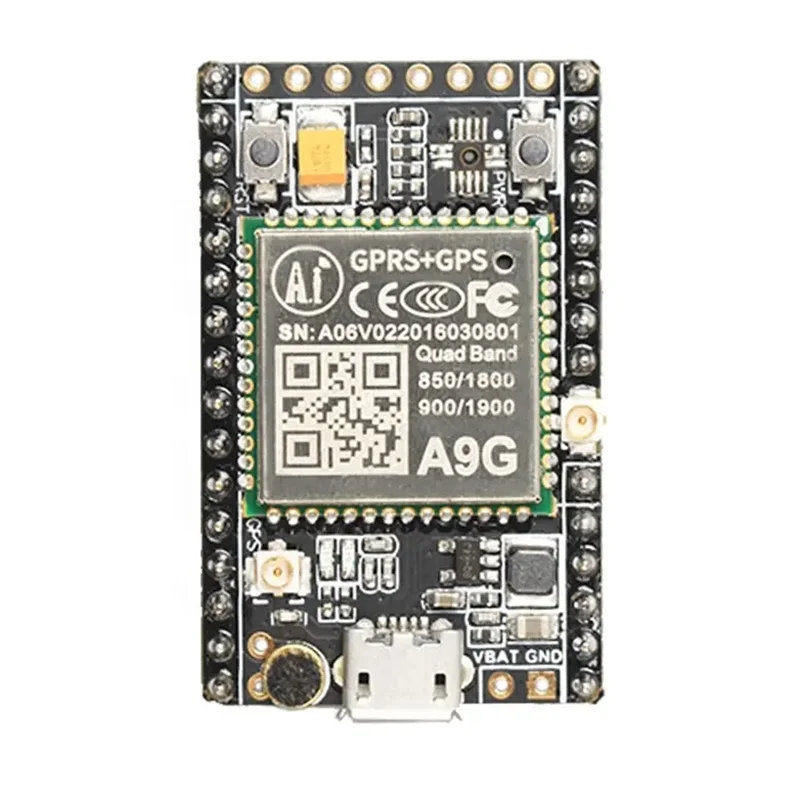 GPS GSM GPRS Module Wireless Transmission A9G Development Board with USB