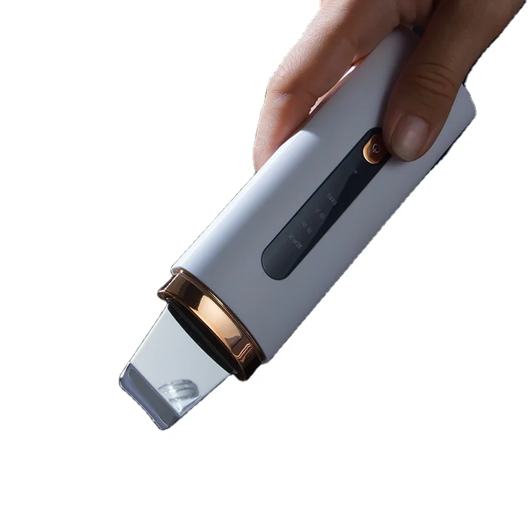 Professional Electric Wireless Portable Ultrasonic Face Skin Scrubber Moisture Deep Cleaning Machine