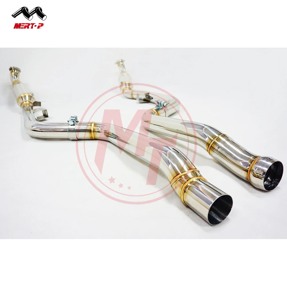  Mertop Racing Catless Downpipe для Ben * AMG E63 E63S W212 M157 5 twin-turbo