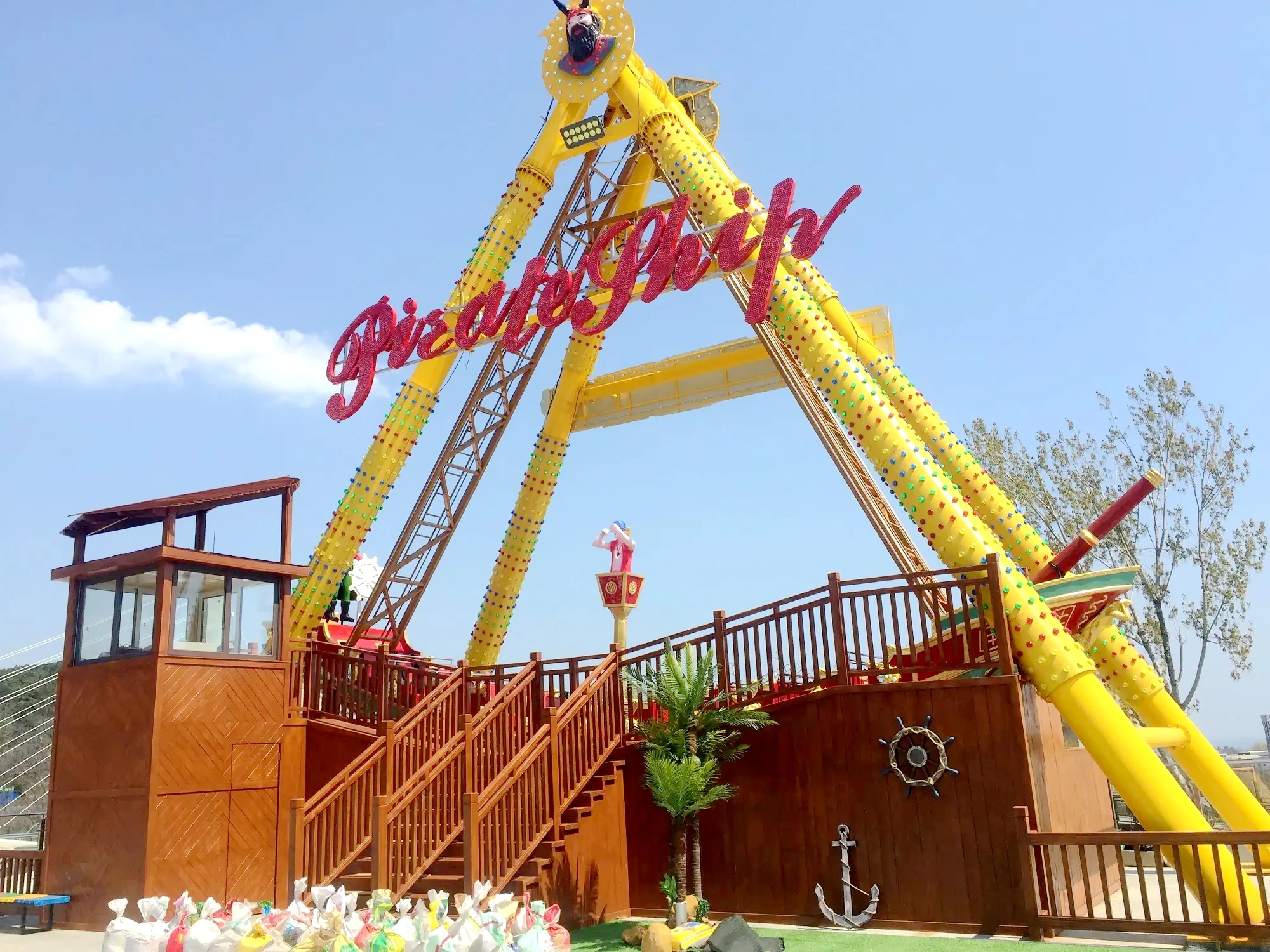 funfair rides game machine for children eelctrical mini pirate ship amusement outdoor park