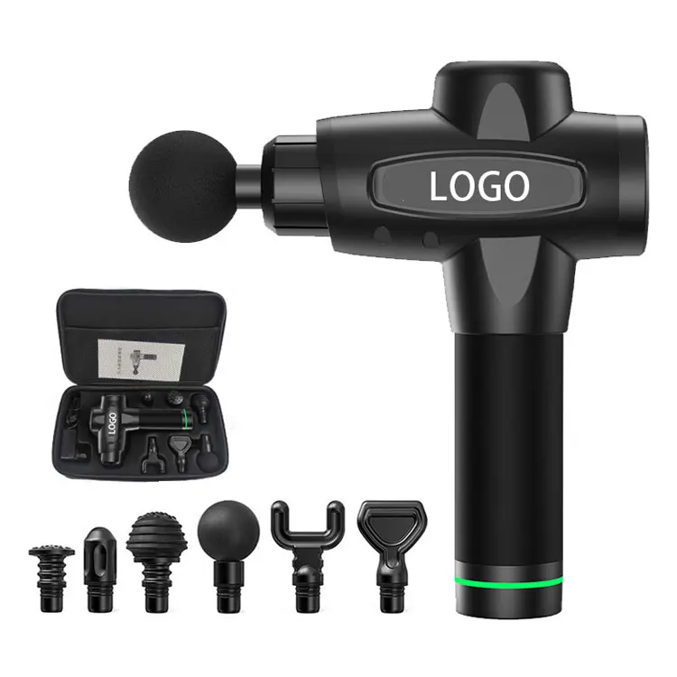 High Quality Professional Deep Tissue Muscle Percussion Fascia Massage Gun 2023 Fascial Massager Gun Message Pistols