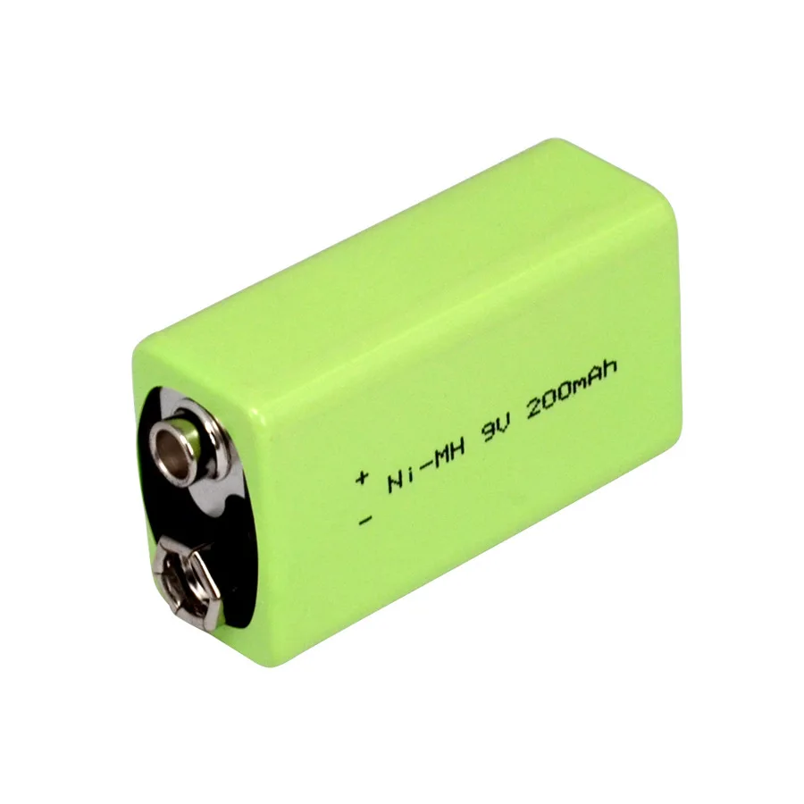 9V NIMH Battery 200mAh Rechargeable Battery 120-4500mah AA AAA SC C 18650 NIMH Battery Household Devices Solar Electronic Toys