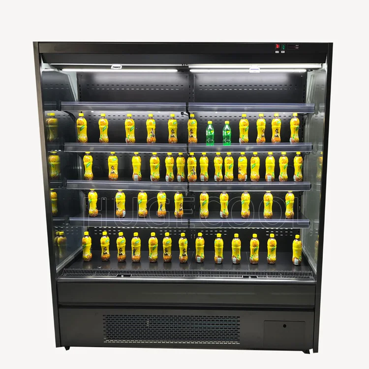 Front open chiller supermarket for display multideck price
