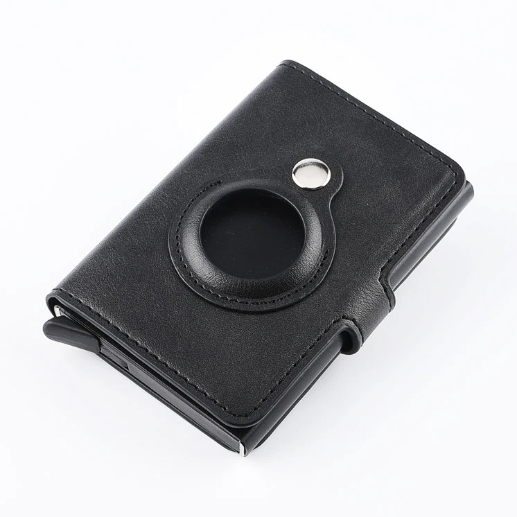 AirTg кошелек Тонкий мужской бумажник RFID блокирующий держатель кредитной карты