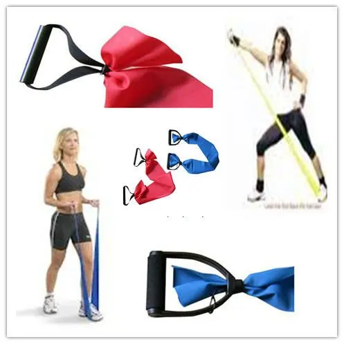 1.5m Gym Fitness Tubes Theraband Latex Stretch Flat Elastic Pilates Bands 30mm Thick 30mm Heavy Resistance Strips Workout Yoga