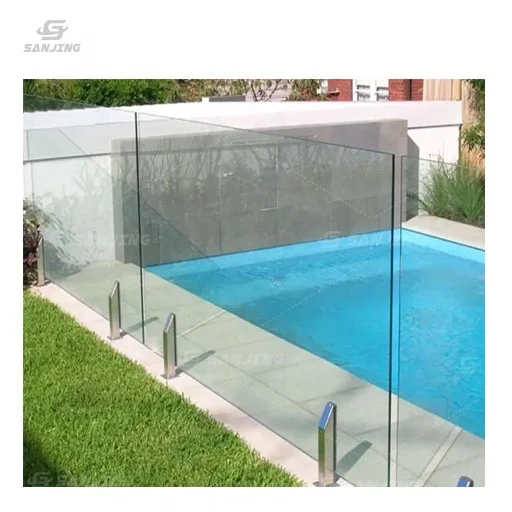 aluminium profile for glass railing glass railing clamps frameless glass railing