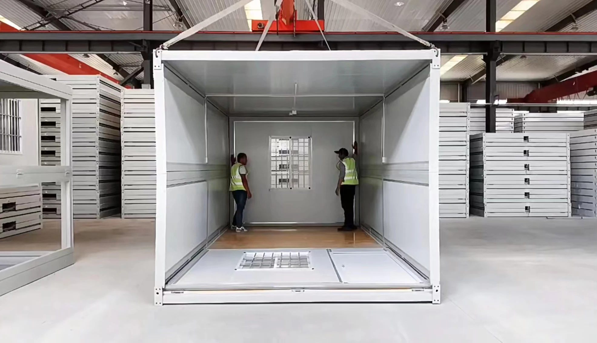 Fast Build Prefab House Modular Folding Container House Camping Foldable Container House Home