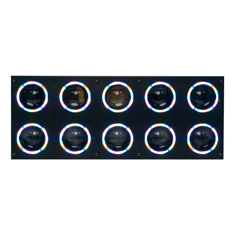 Best Quality factoey price 10X80W LED Matrix Dot with ring light for wedding party DJ music show