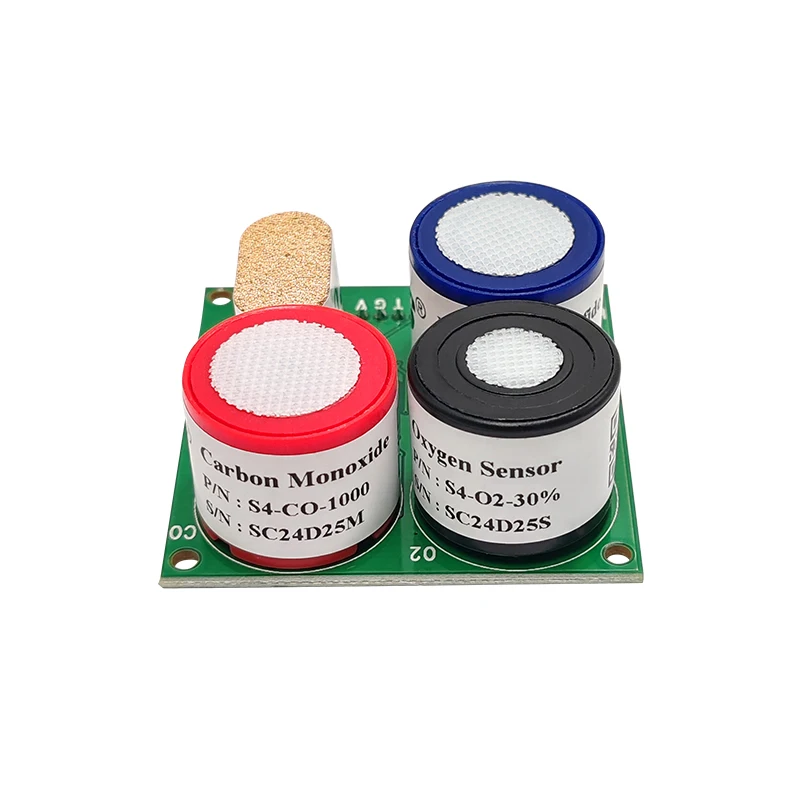 YYS RS45/UART Output Industrial  4IN1 Gas Sensor Module H2S O2 CO CH4 Gas Sensor Used For Mine Detector