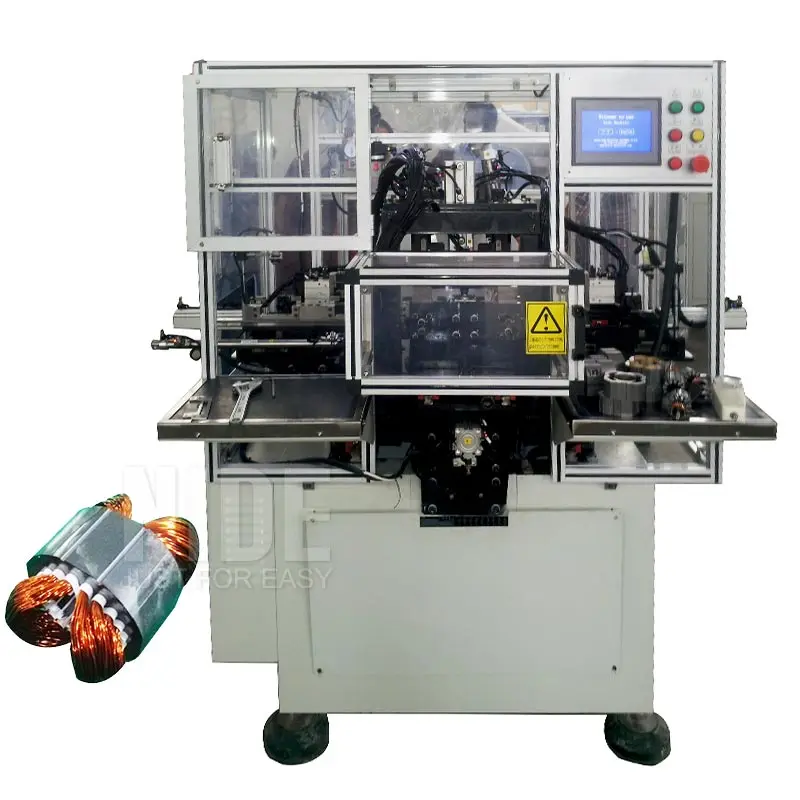 2 полюса статор катушечная Обмотка Машина автоматическая машина замотки электрического двигателя для универсальный двигатель