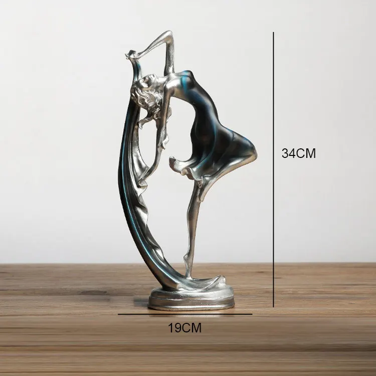 European-style beauties resin crafts home decorations living room wedding gifts dancing girls ornaments
