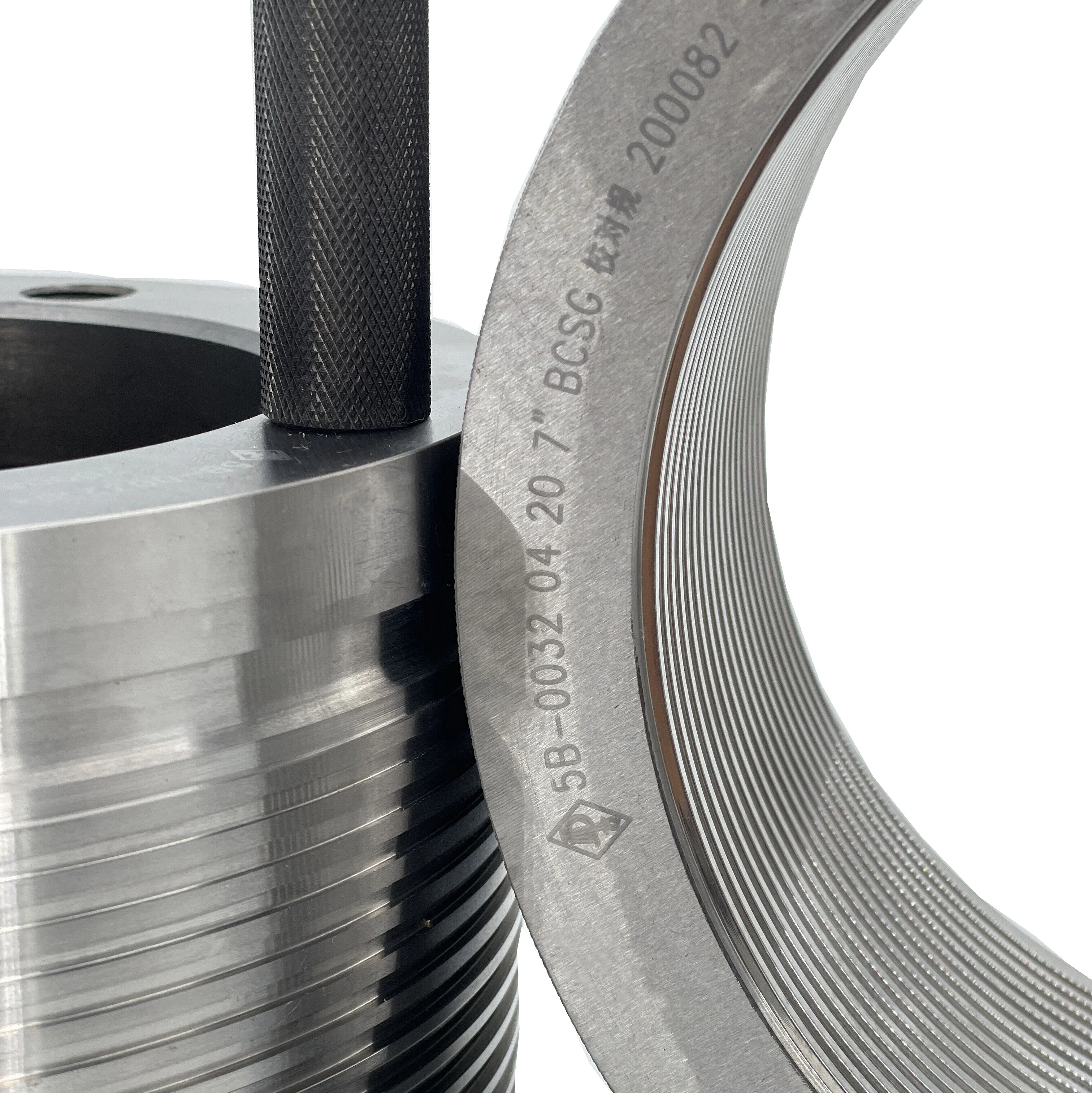High Quality API Spec5B 7 BCSG Ring&Plug Working Thread Gauge, GCr15 API Spec5B Thread Gauge for Tubing Coupling Manufacturer