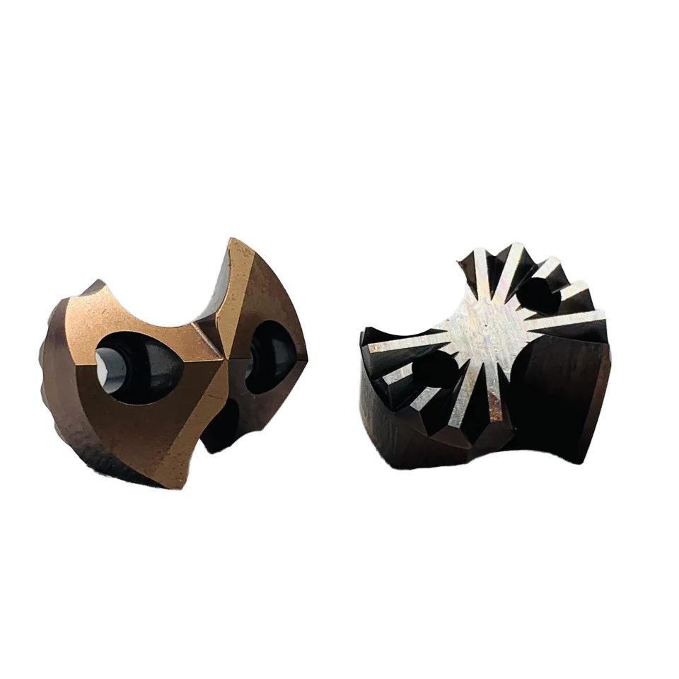 Head High Speed CNC Indexable Crown U Bit Drill at best price in China Crown Drill Bit blade