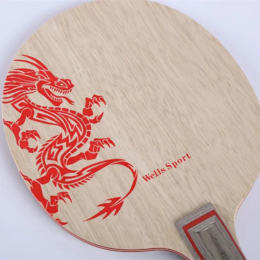 No.05 Professional Pure Wood Table Tennis Blade Ping Pong Racket
