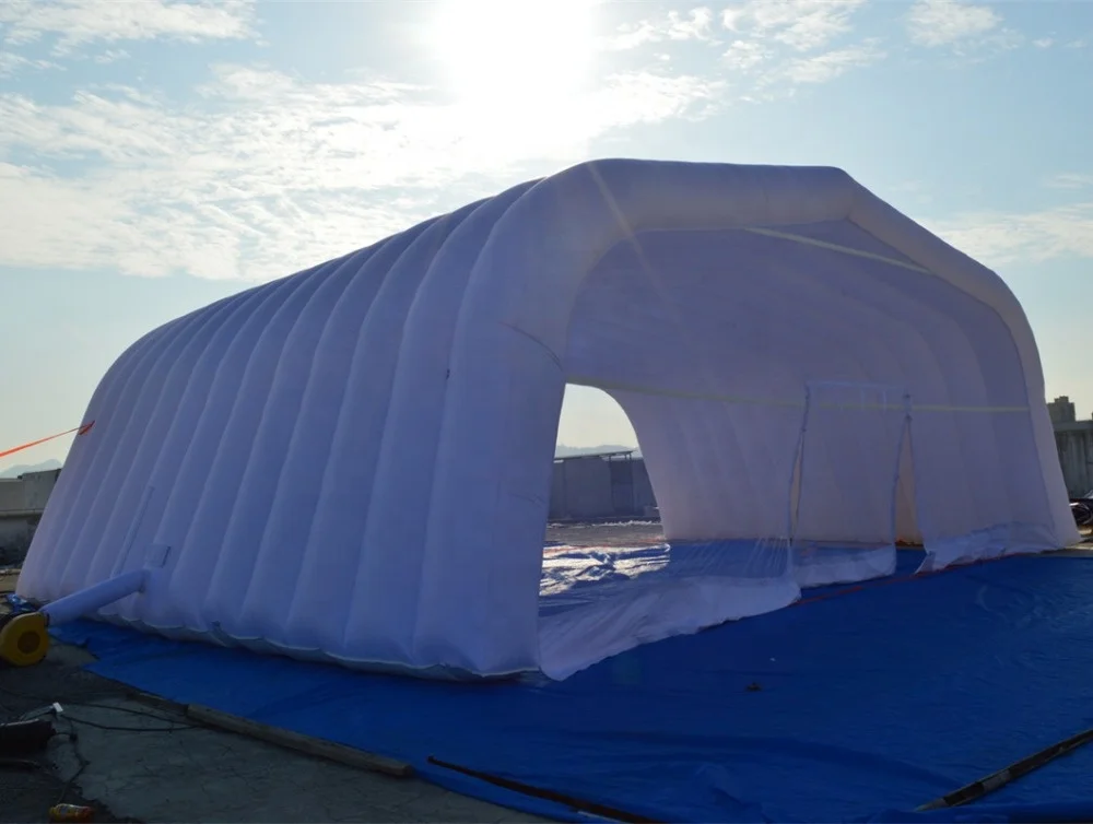 7m long inflatable bandshell new design inflatable stage tent