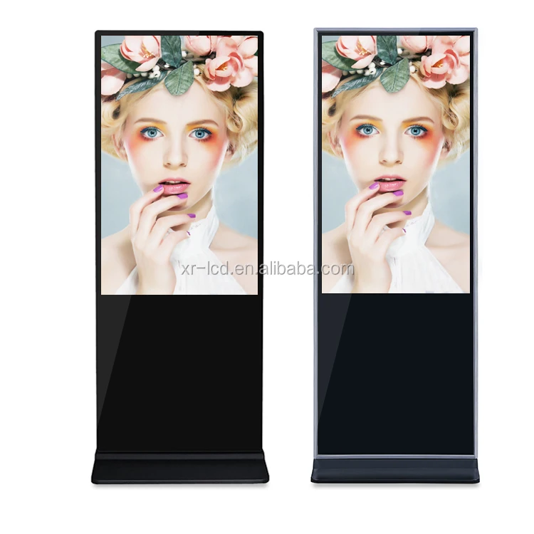 50 Inch Free Standing Samsung Digital Signage Totem Kiosk