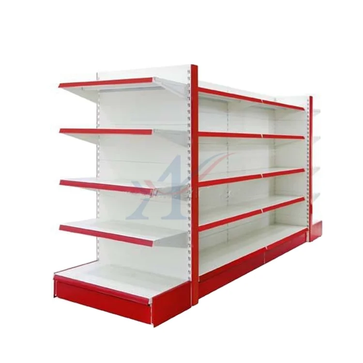 Складной железный стеллаж для супермаркетов